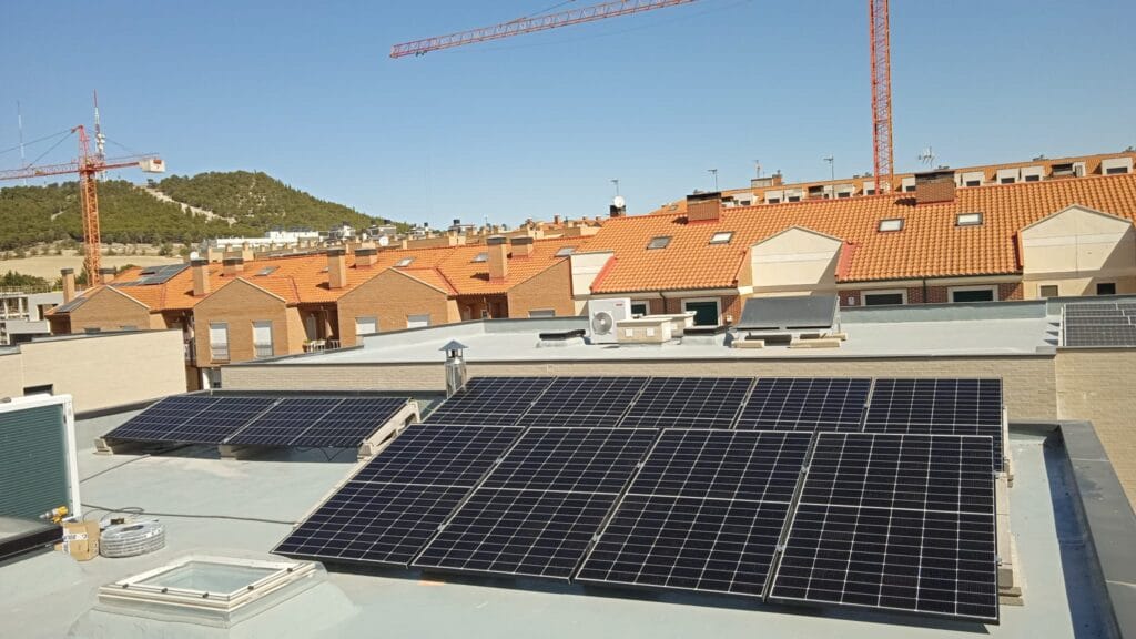instalación placa solar