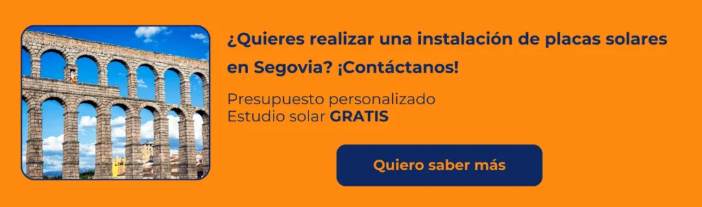 placas solares en Segovia