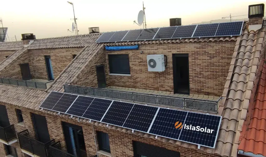Instalación de placas solares en Móstoles
