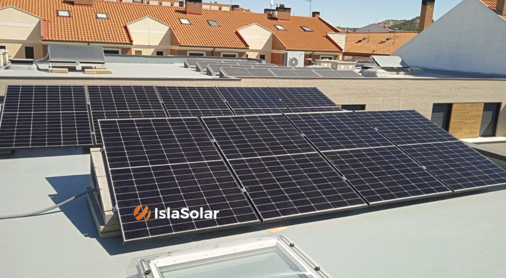 rendimiento de los paneles solares