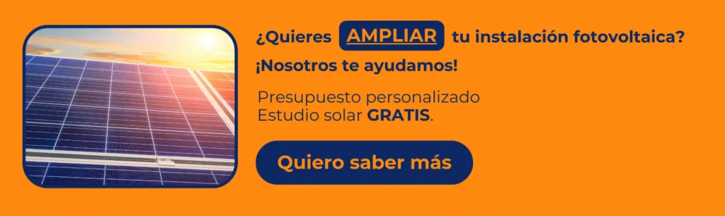 ampliar una instalación fotovoltaica