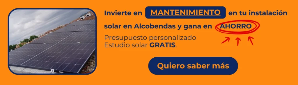 mantenimiento de placas solares en Alcobendas