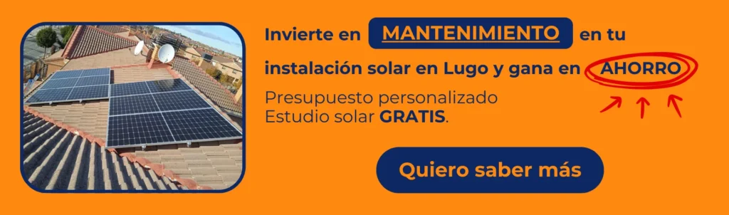 mantenimiento de placas solares en Lugo
