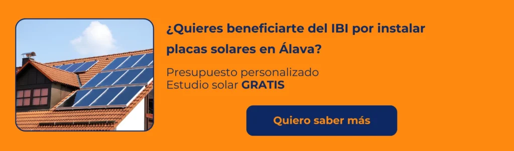 bonificación del ibi por placas solares en álava