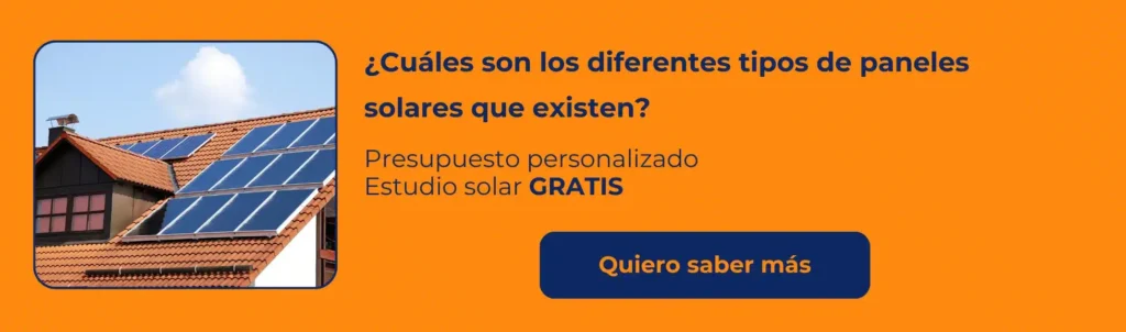 Tipos de placas solares