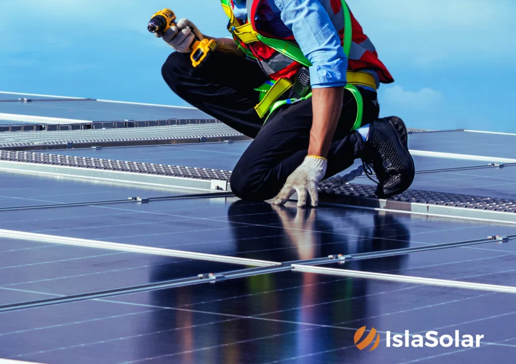 mantenimiento de paneles solares en Humanes