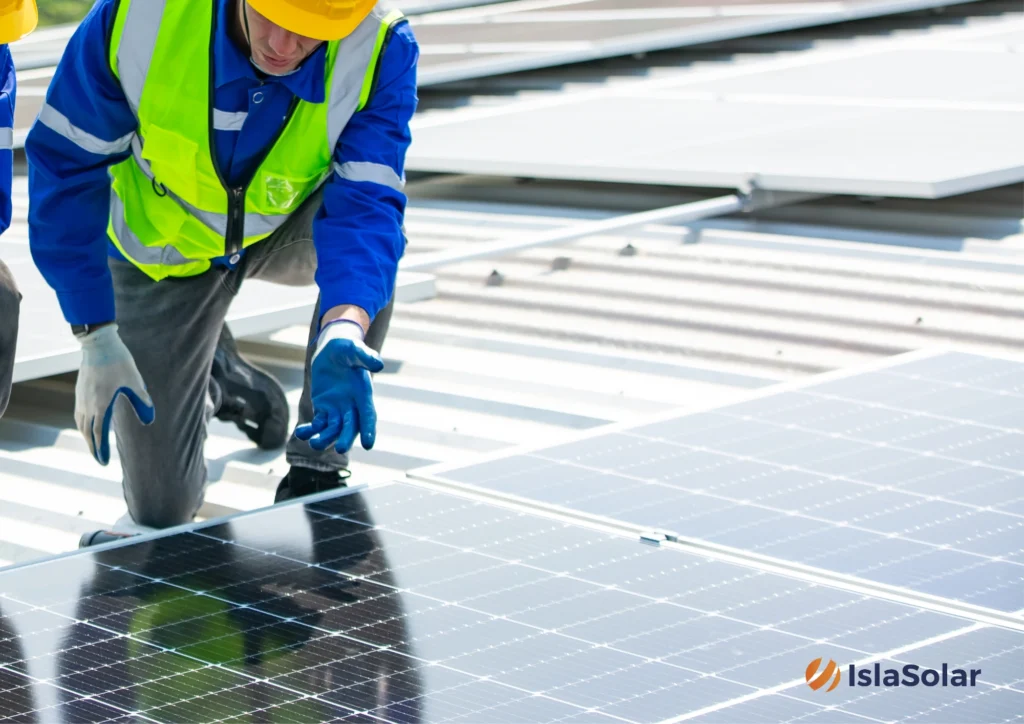 mantenimiento de paneles solares en Leganés