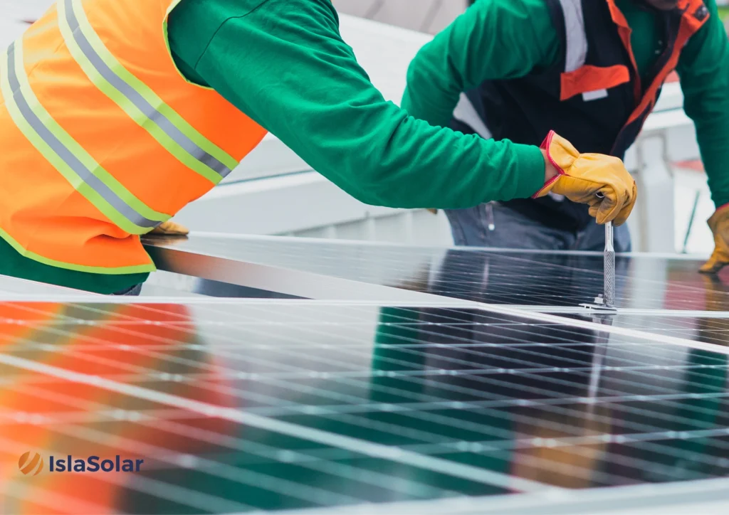 mantenimiento de paneles solares en Majadahonda