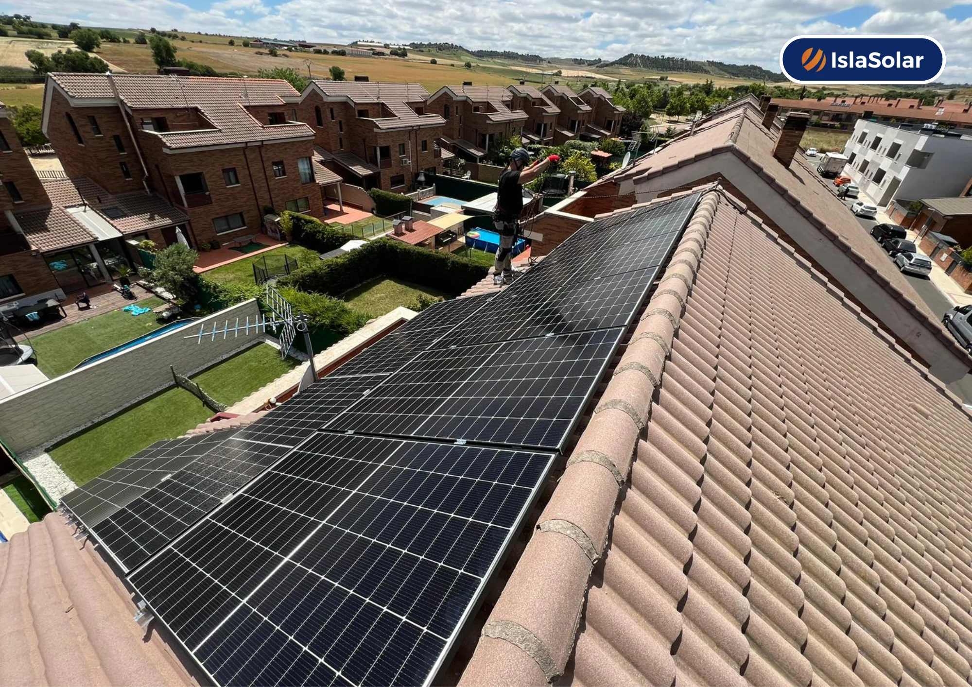 paneles solares en Peñafiel