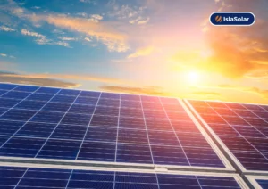 paneles solares en piscifactorías