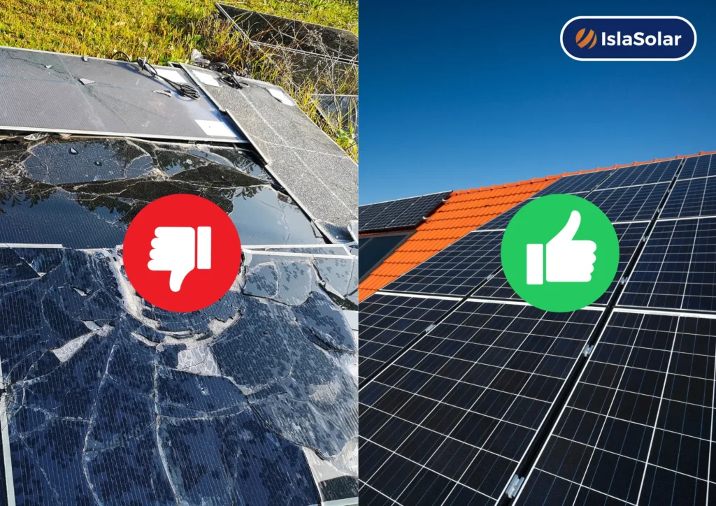 paneles solares de segunda mano