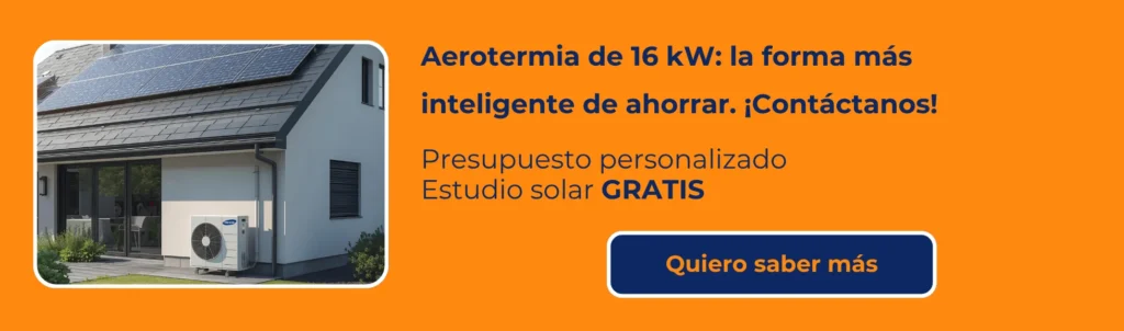 aerotermia de 16 kW