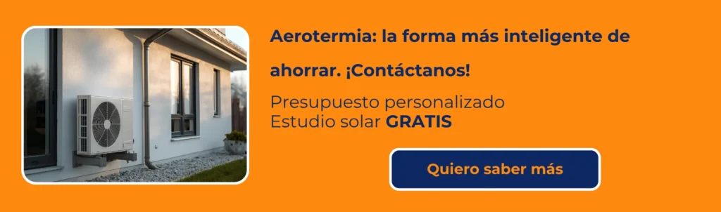 aerotermia o solar térmica