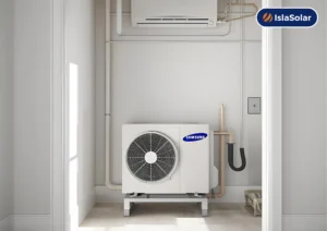 instalación de aerotermia de 12 kW