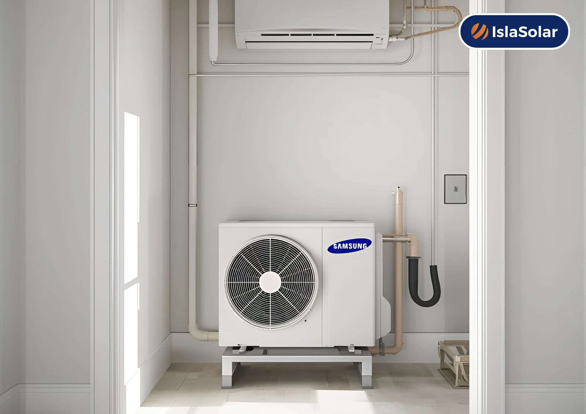 instalación de aerotermia de 12 kW