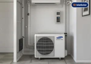 instalación de aerotermia de 4 kW