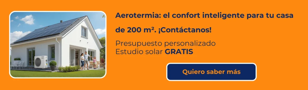 Precio de la aerotermia en una casa de 200m2