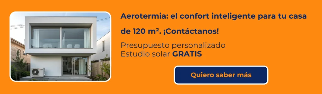 Precio de la aerotermia en una casa de 120 m2