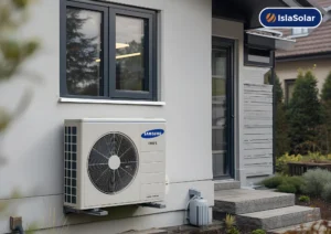 instalación de aerotermia de 5 kW