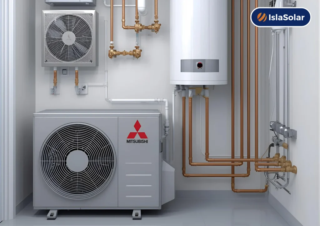 instalar un sistema aerotérmico con fancoils