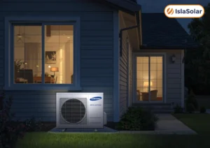 ¿Hay que apagar el sistema de aerotermia de noche?