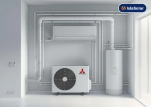 componentes esenciales de una instalación de aerotermia