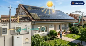 funcionamiento de una instalación fotovoltaica