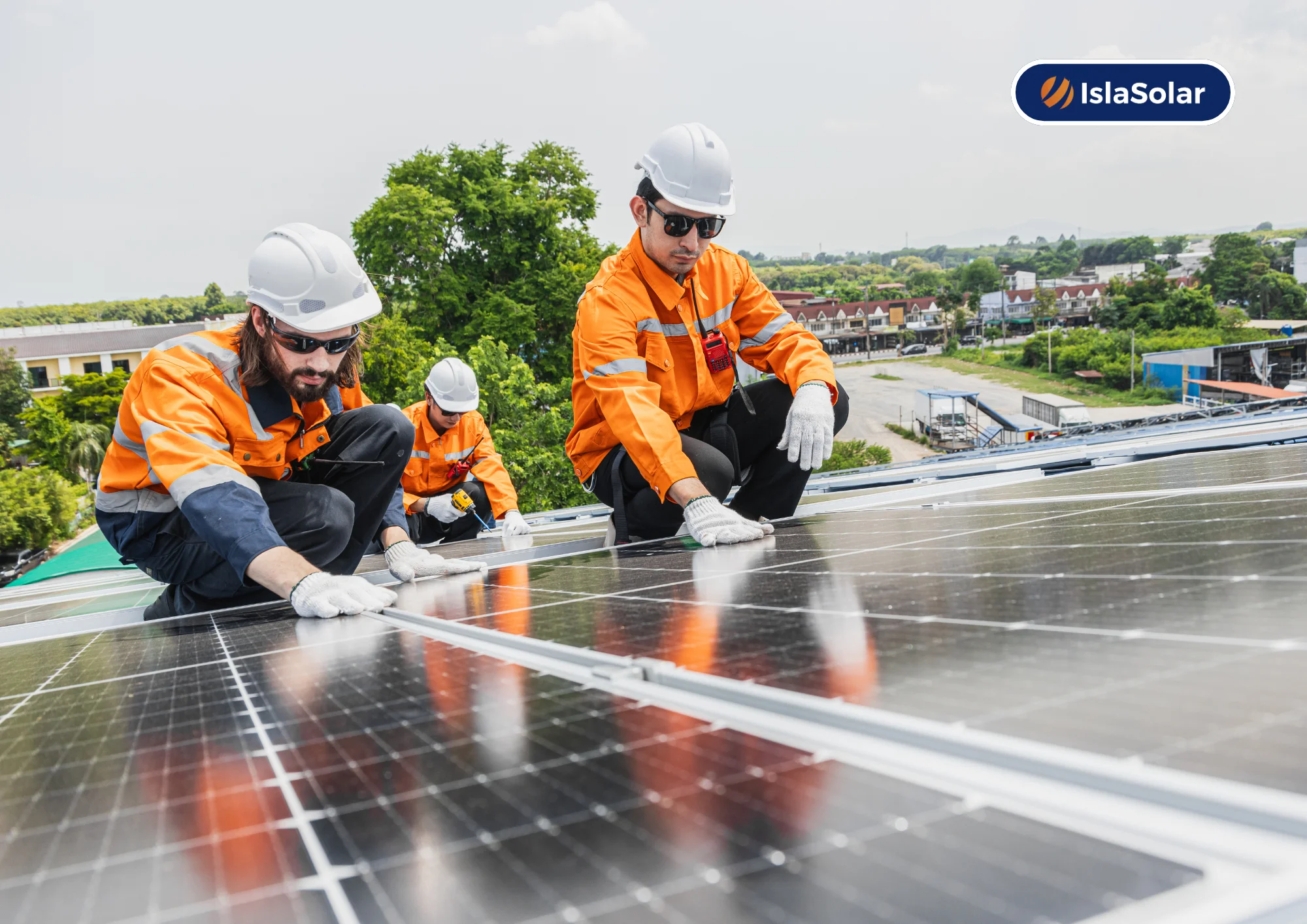 mantenimiento de paneles solares en Beasain