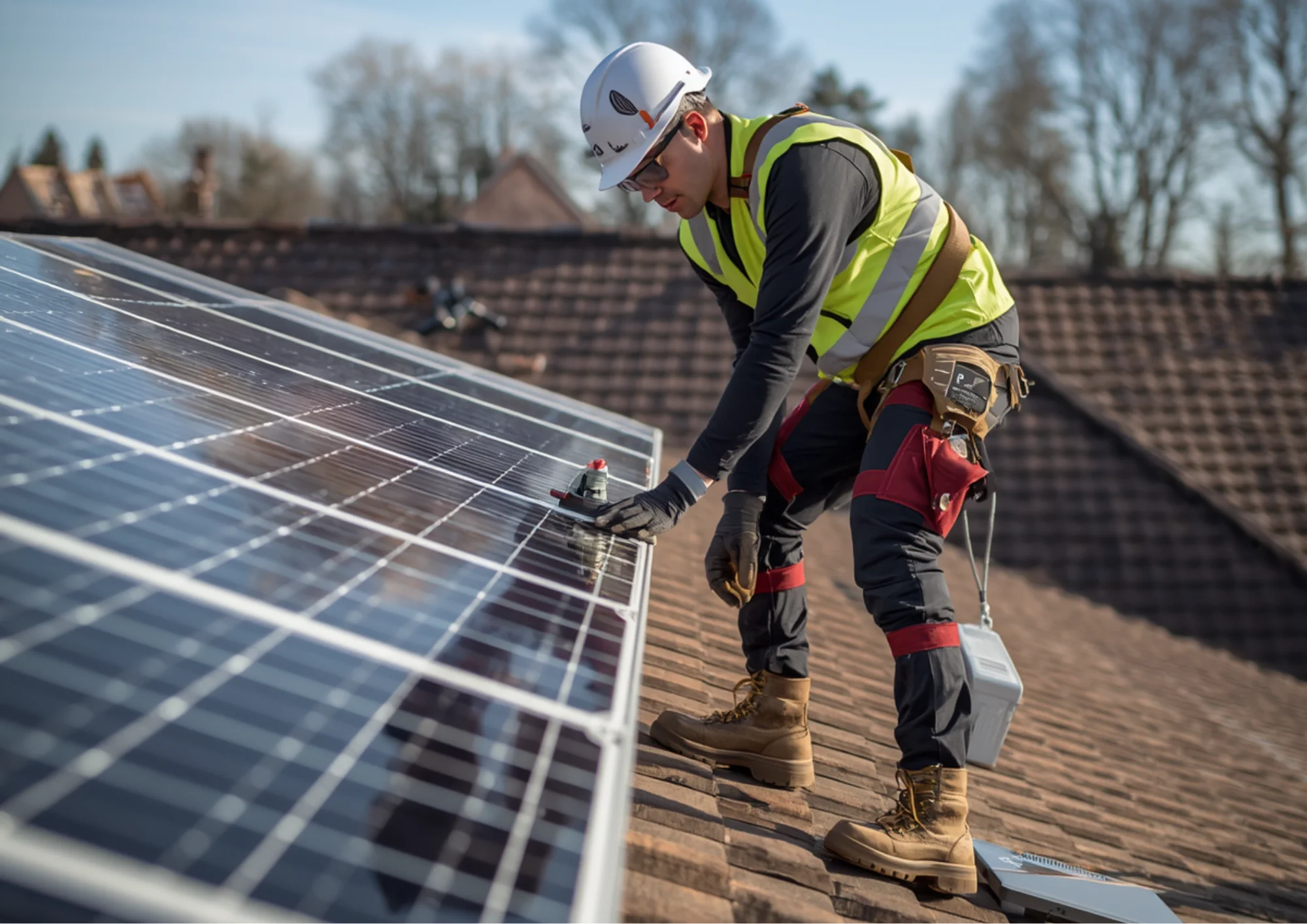 mantenimiento de paneles solares en oñati