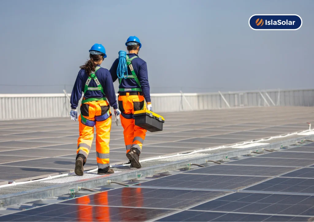 mantenimiento fotovoltaico en Lasarte-Oria