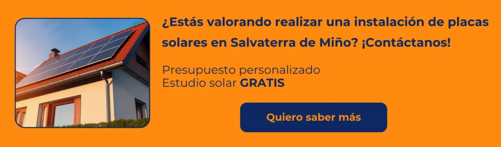 Placas solares en Salvaterra de Miño