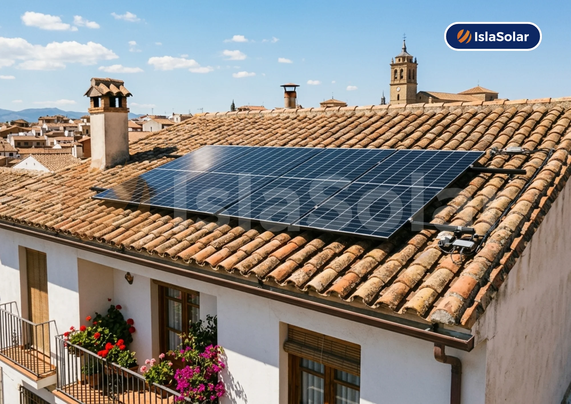 Paneles solares en Talavera de la Reina