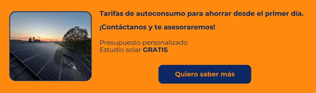 tarifas de autoconsumo solar