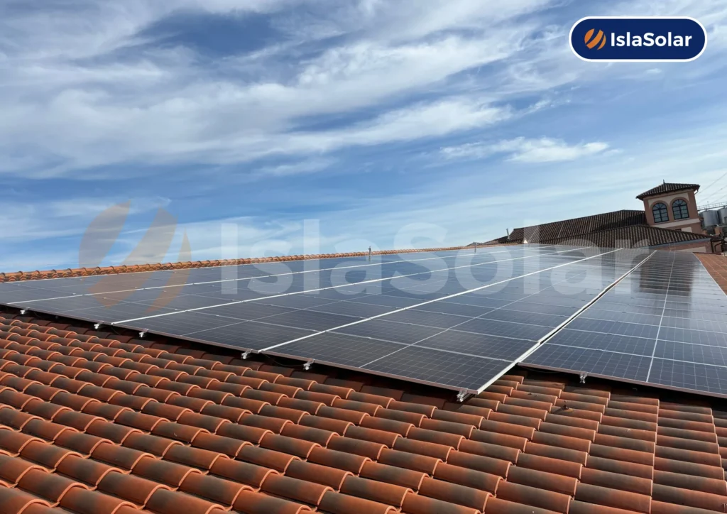 Paneles solares en Sariegos