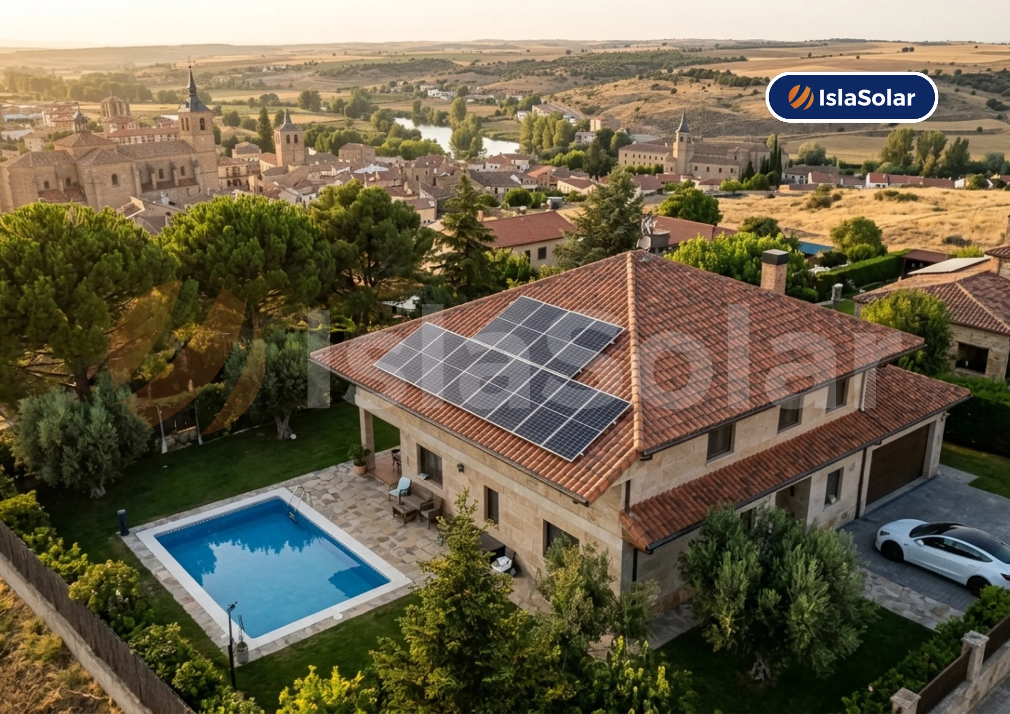 Placas solares en Alba de Tormes