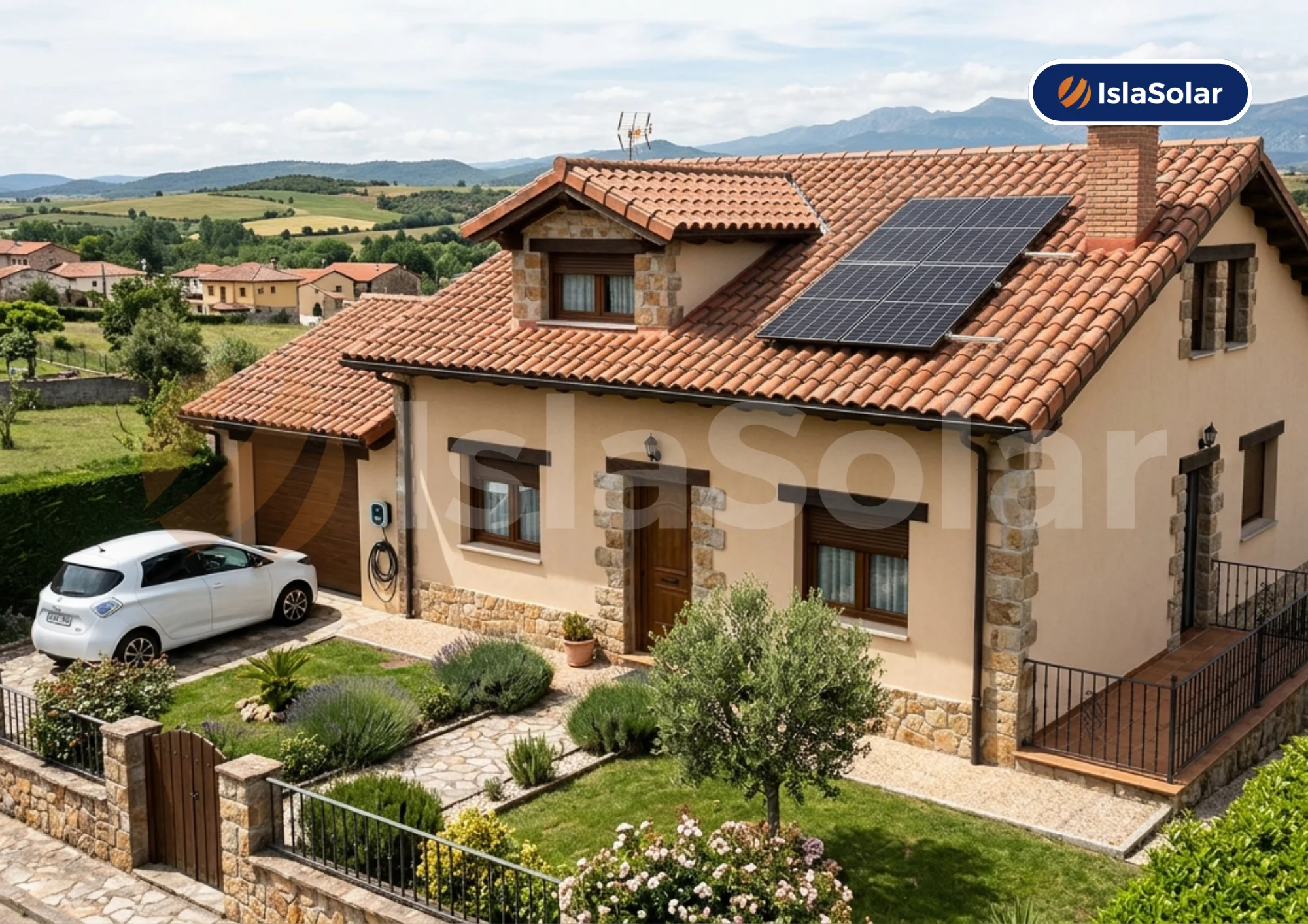 Placas solares en Valverde de la Virgen