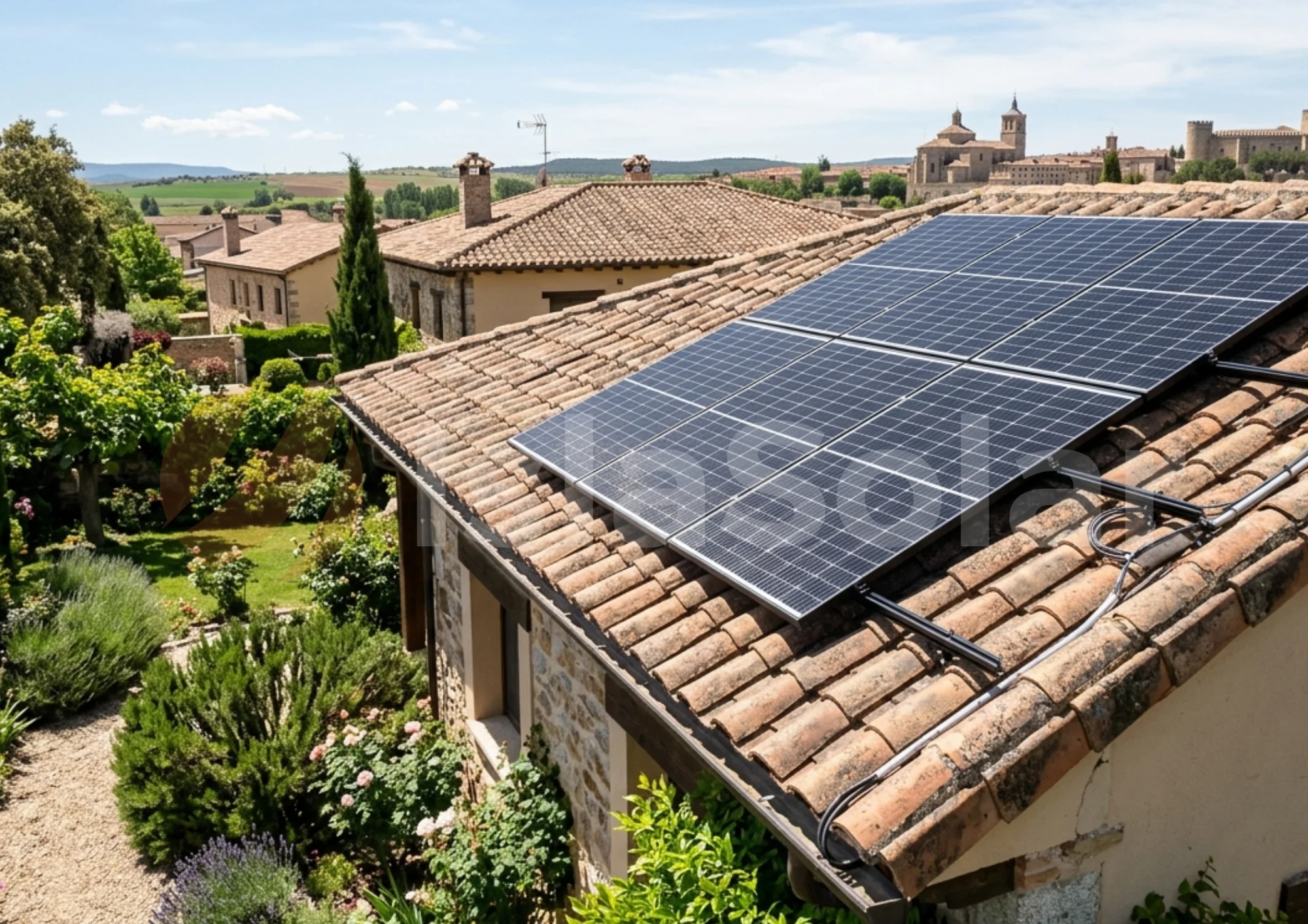 Placas solares en Arévalo