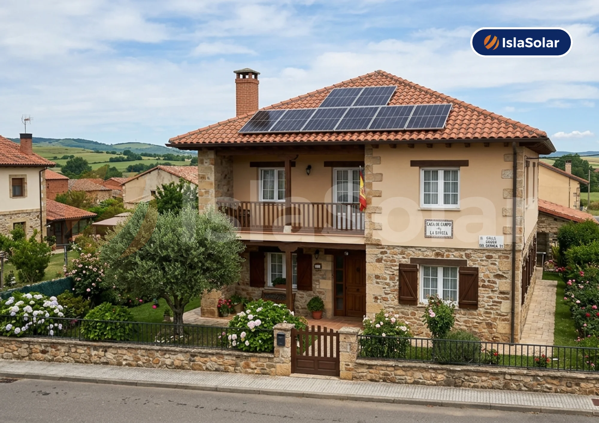 Placas solares en La Bañeza