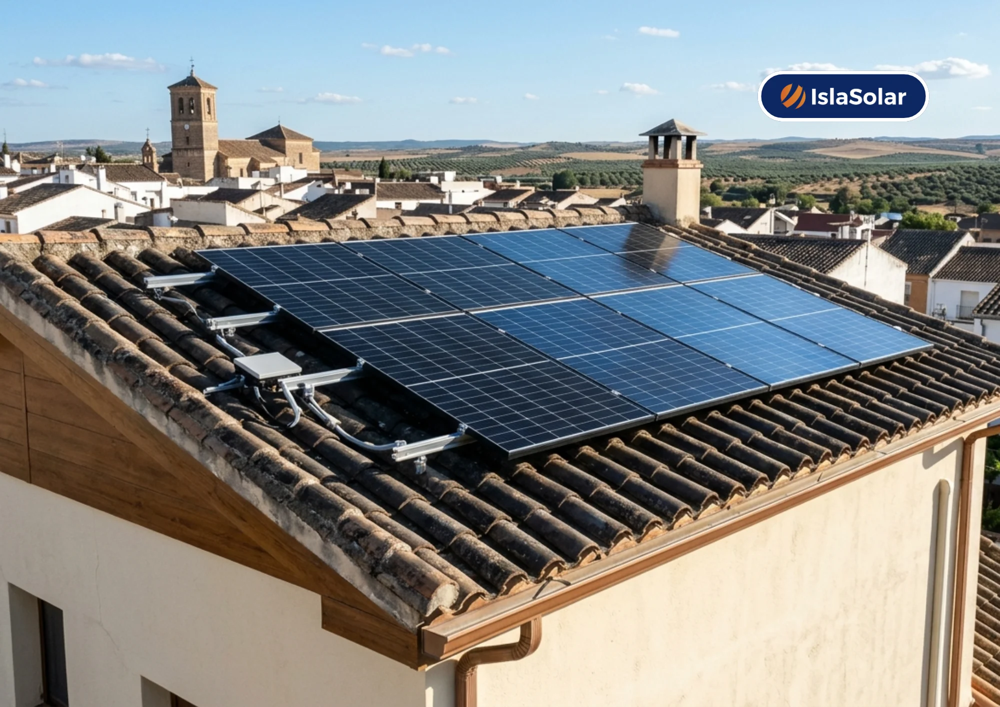 instalación de placas solares en Mora
