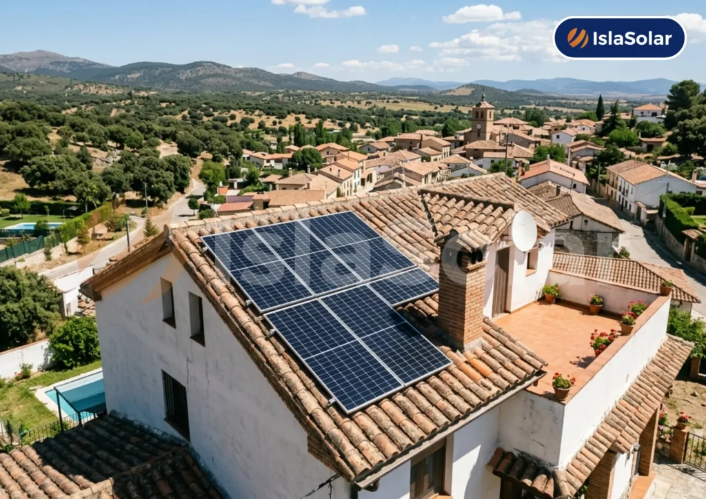 Paneles solares en Chapinerías
