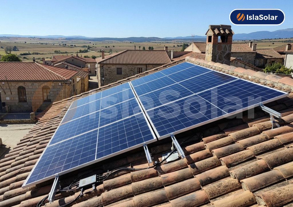 Paneles solares en Martiherrero