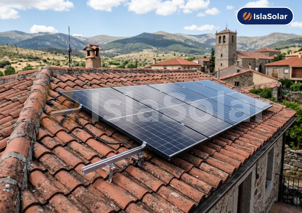 Paneles solares en mingorria

