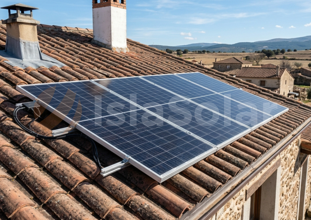 Paneles solares en san pedro del arroyo