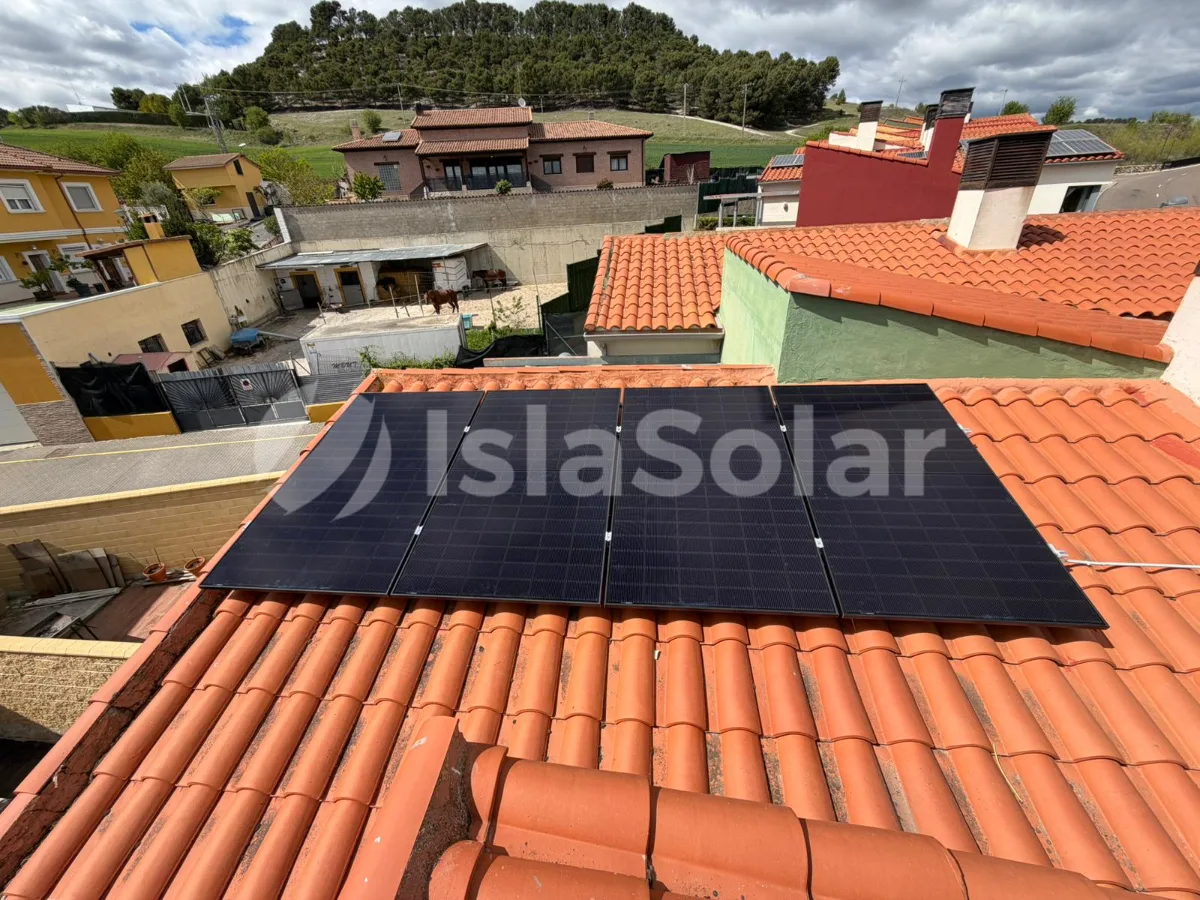 Placas solares en El Barraco