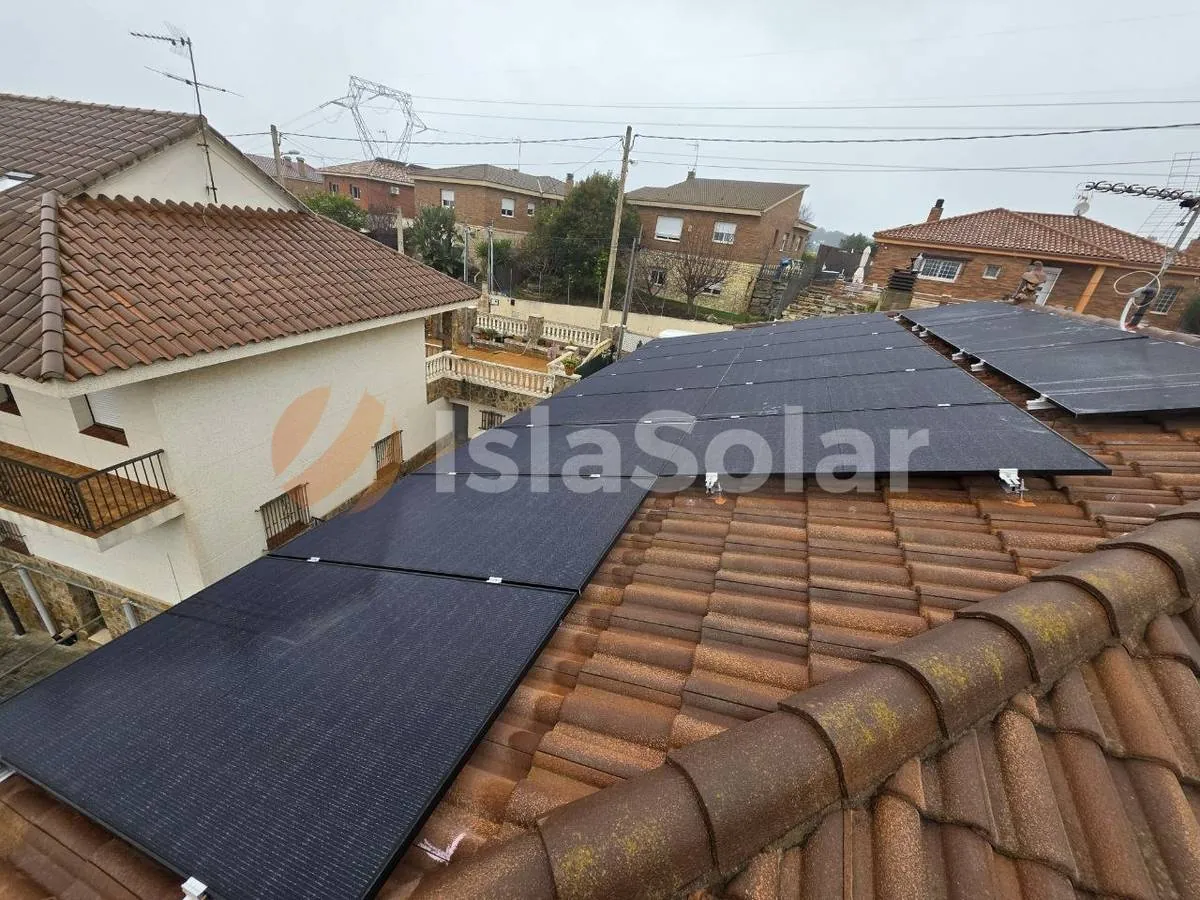 placas solares en El Escorial