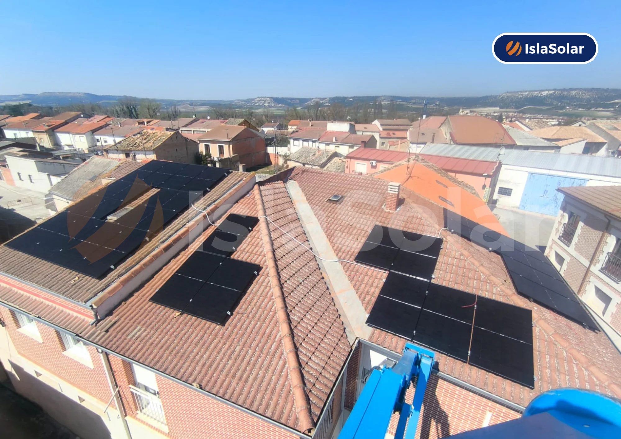 Placas solares en camarma de esteruelas