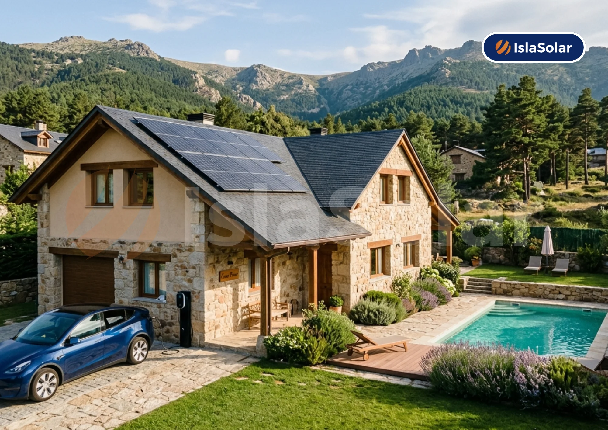 Placas solares en cercedilla