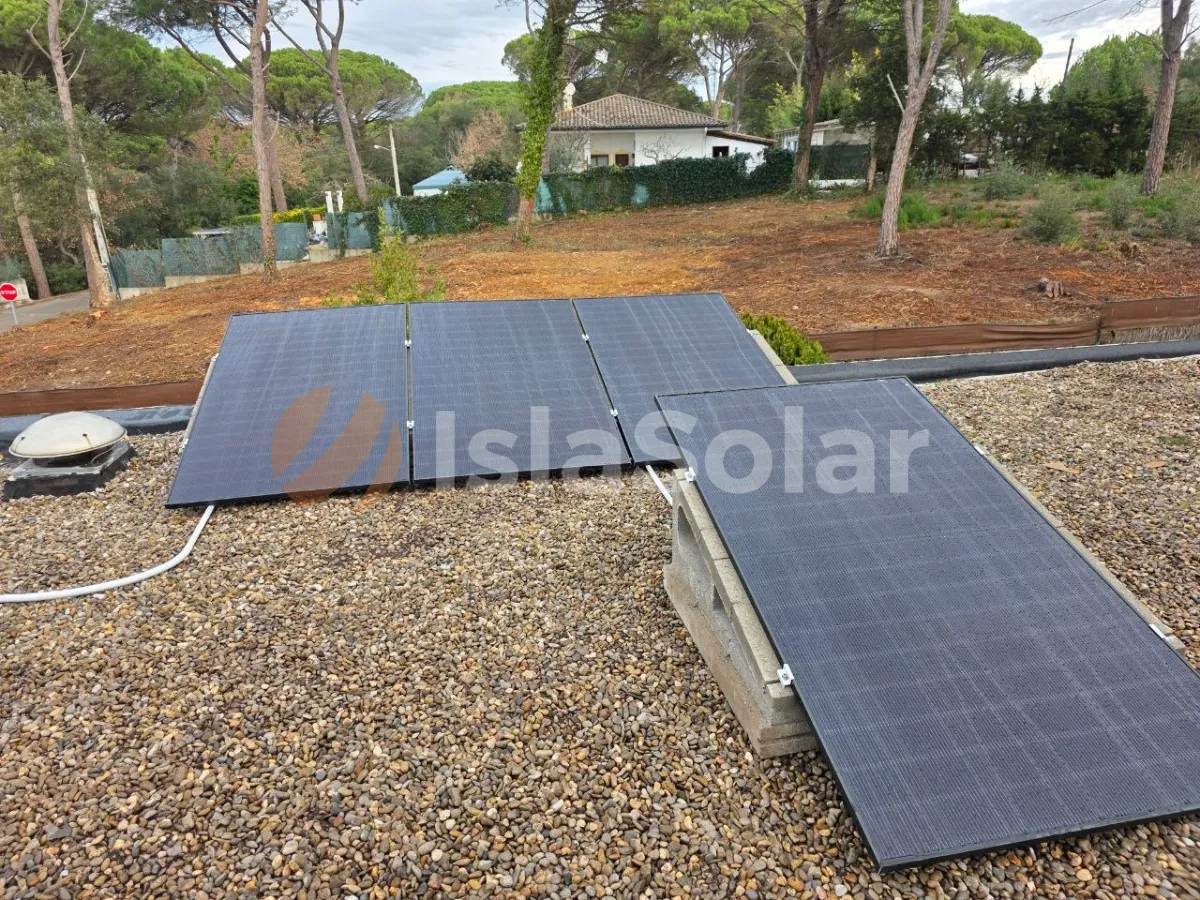 placas solares en Gascones