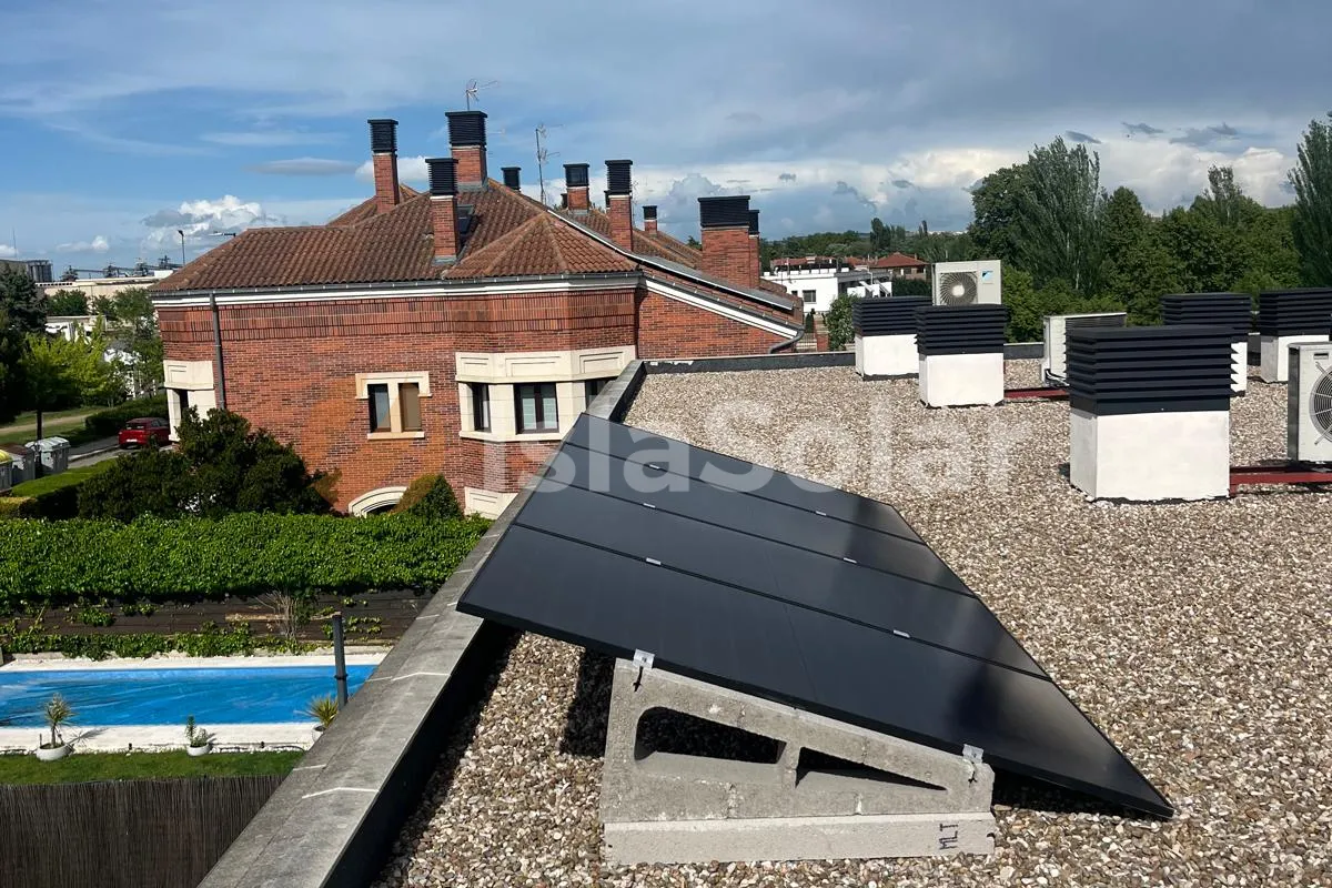 placas solares en Horcajo de las Torres