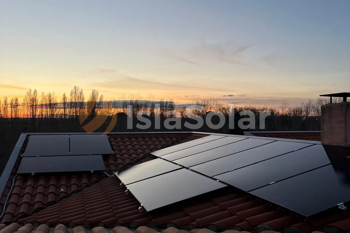 placas solares en La Horcajada